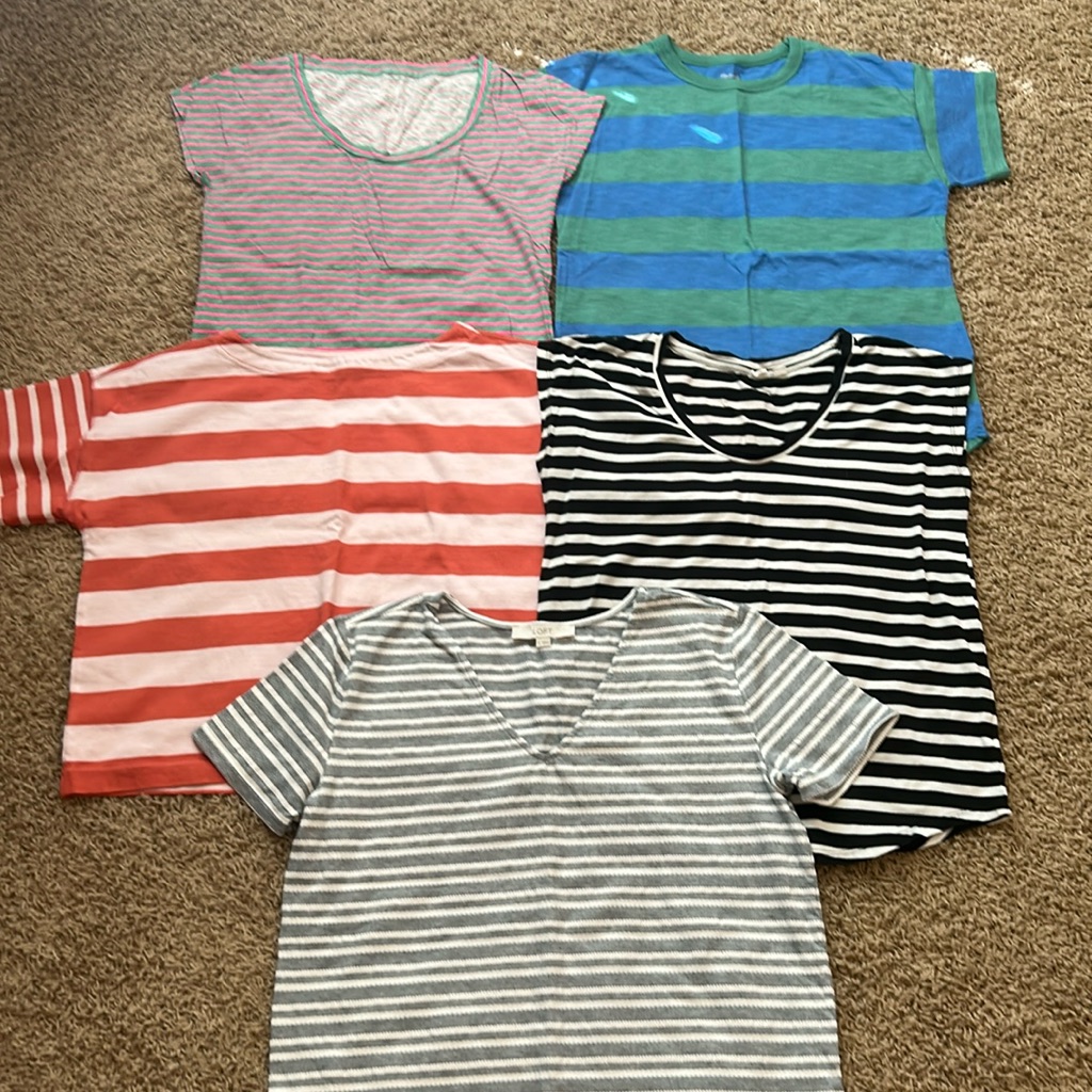 Set Of Five Tees